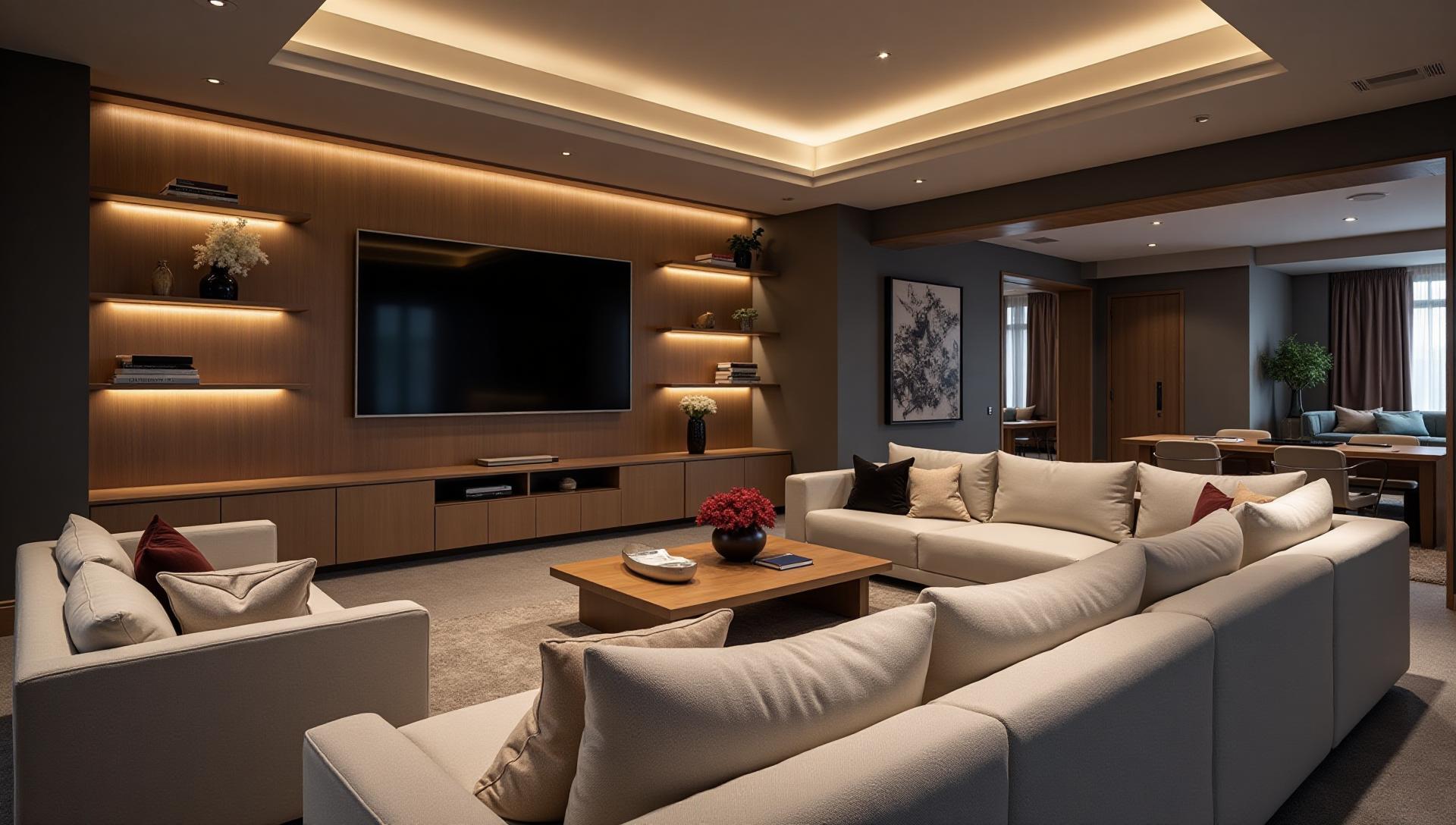 Modern Rumpus Room Design AARNIK HOMES - Premium Home Builders Melbourne & Ballarat | Licensed ...